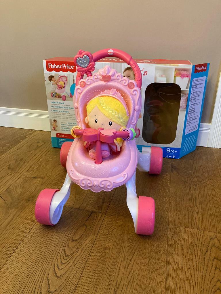 fisher price princess pram